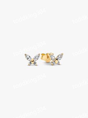 Butterfly Stud Earrings